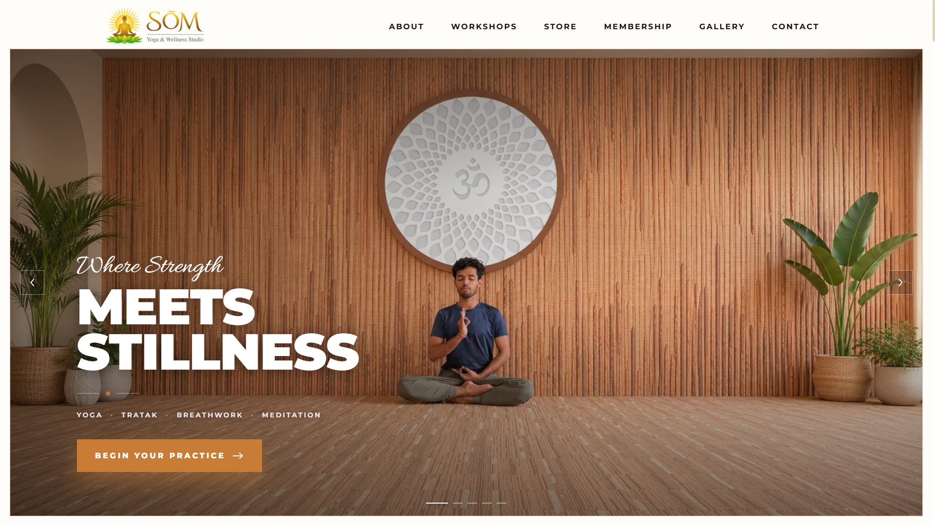 SÕMYOGA - Yoga & Wellness Studio by Alok Deep — Production-grade booking and operations platform for a luxury yoga studio in Bangalore.